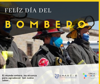 Feliz d&iacute;a del bombero